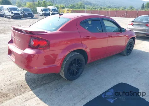 2013 Dodge Avenger Sxt z USA, uszkodzony, nr VIN 1C3CDZCG1DN749904